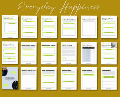 Everyday Happiness eBook & Workbook